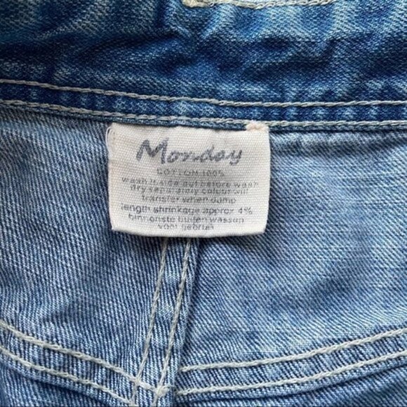 Monday patch distressed capris size 27 - Picture 9 of 9